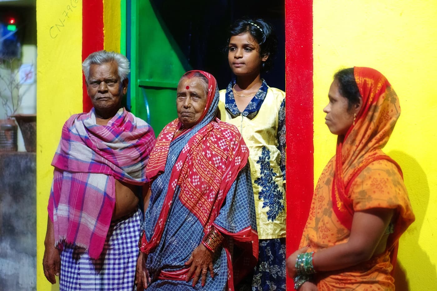An intergenerational family portrait